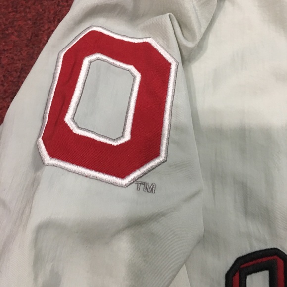 Champion White and Red Ohio State Windbreaker - Picture 2 of 9